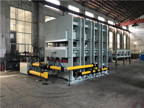 浙江耐高溫試驗室四柱熱壓機 青島格瑞斯特機械的空氣彈簧熱壓平板機解析